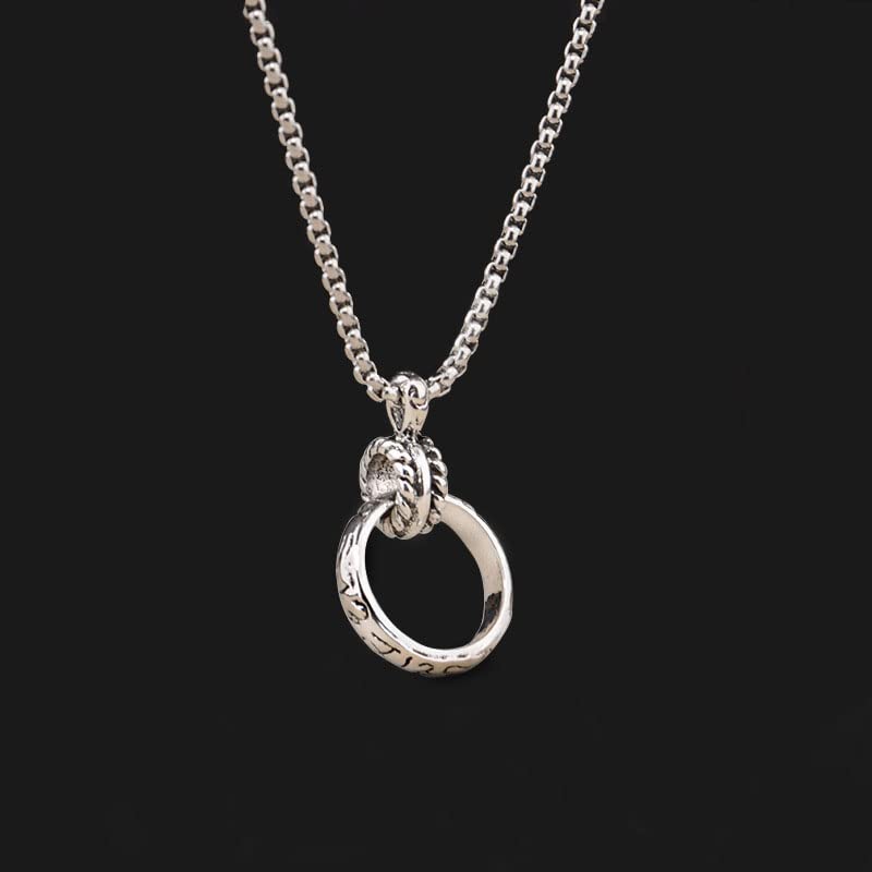 HAISENGO Eyeglass Holder Ring for Women Man Glasses Holder Strap Chain Eye Glass Holder Necklace Stainless Steel Eyeglass Loop Holder Reading Glasses Holder Sunglasses (ring) - Image 3