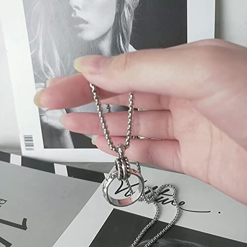 HAISENGO Eyeglass Holder Ring for Women Man Glasses Holder Strap Chain Eye Glass Holder Necklace Stainless Steel Eyeglass Loop Holder Reading Glasses Holder Sunglasses (ring) - Image 5