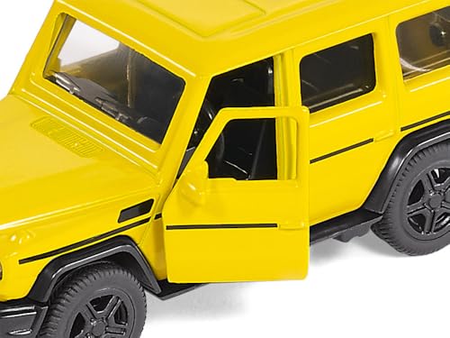 Siku 2350 MercedesAMG G65 150 MetalPlastic Yellow Changeable Tyres - Image 5