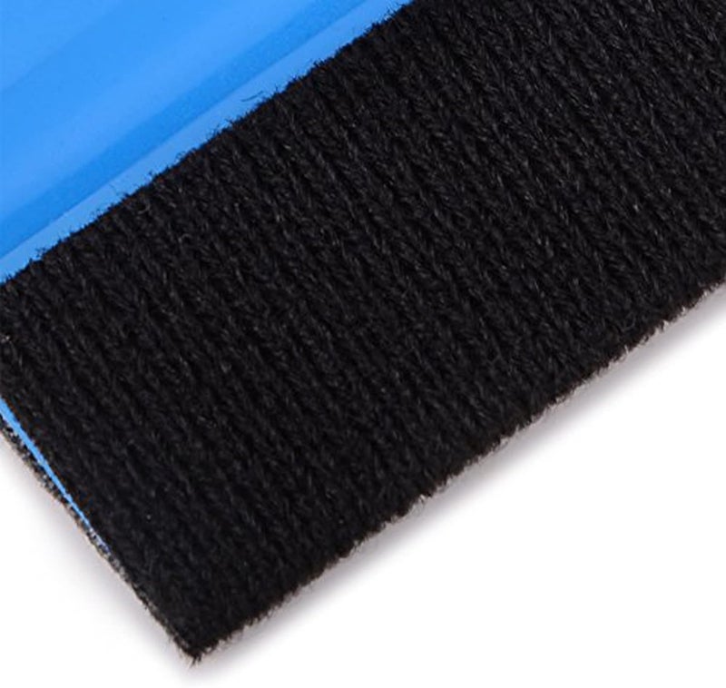 FOSHIO Blue Squeegee Vinyl Wrapping Carbon Fiber Felt Edge Squeegee Car Window Tinting Kitchen Cupboards Applicator Wrap Tool, Pack 10 Pcs. - Image 2