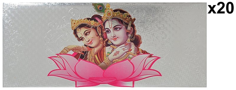 Idol Collections Shagun Envelopes, 7.5 inches x 3.8 inches, Pack of 10 - Image 4