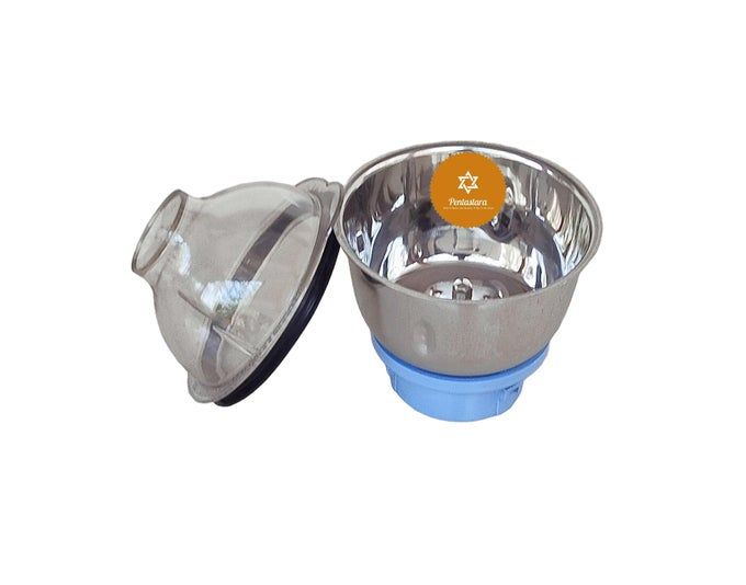 pentastara Mixer Grinder Small(Chutney) Jar Suitable For"Phillips Viva Collection HL7701/00" (400ml capacity). - Image 1