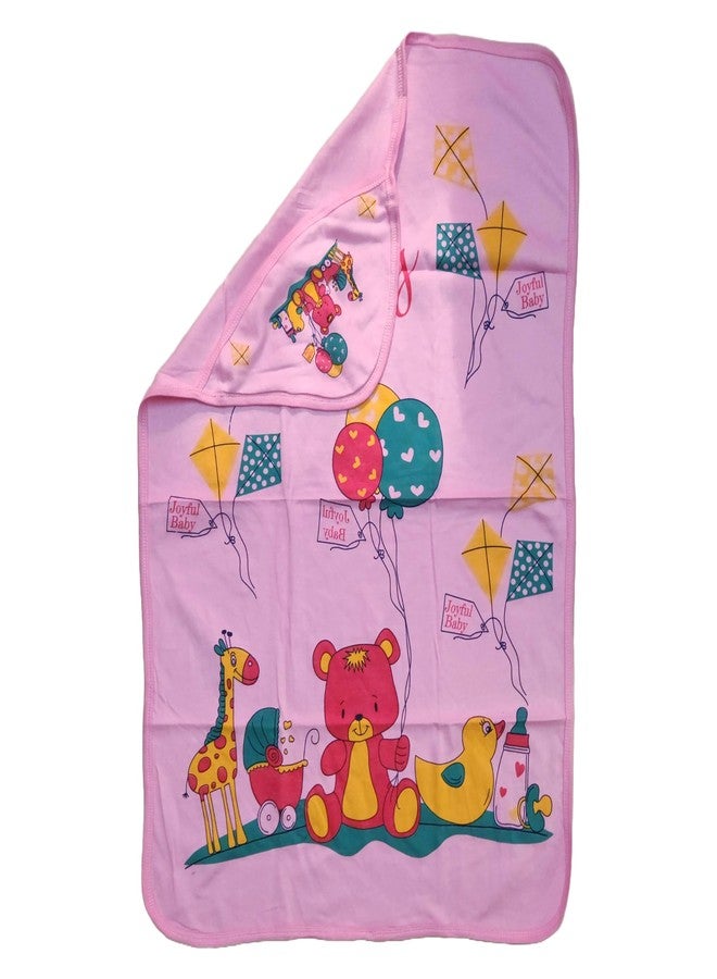 PALMY24 Hooded Baby Towel for Newborn to 24 Months – Ultra Soft, Quick Dry, Absorbent Towel with Cute Hood Design (Pink) - Image 5