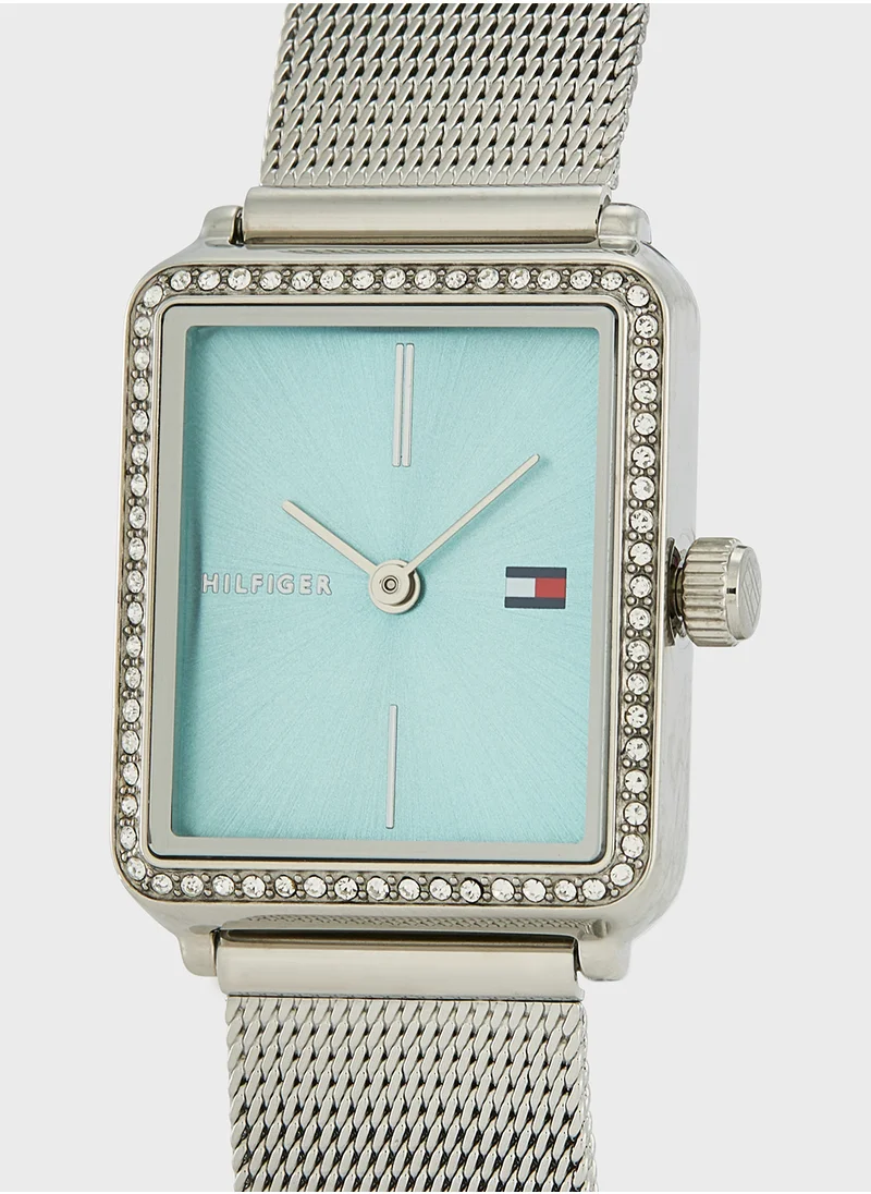 تومي هيلفيغر Tea Mesh Strap Analog Bracelet Watch