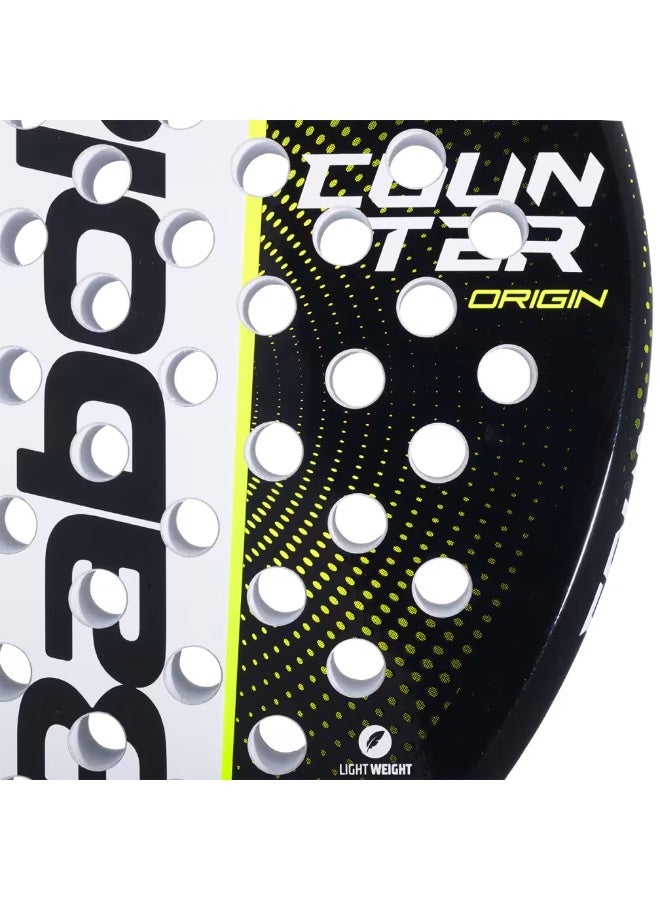 بابولات مضرب بادل COUNTER ORIGIN – أداء عالي، خفيف الوزن، تحكم في التدوير والقوة، تدريب محترفين وهواة، صالة منزلية، لياقة، متين، تصميم هوائي - Image 2