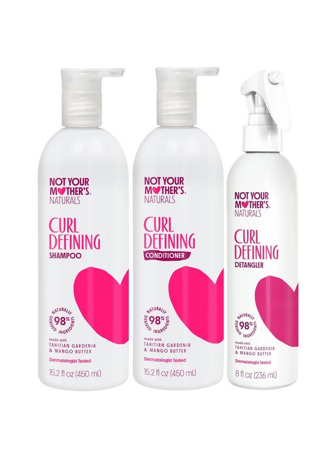 نت يور ماذرز شامبو وبلسم ومزيل تشابك الشعر من نوت يور ماذرز ناتشورالز (عبوة من 3 قطع) - زهرة غاردينيا تاهيتي وزبدة المانجو - Image 1