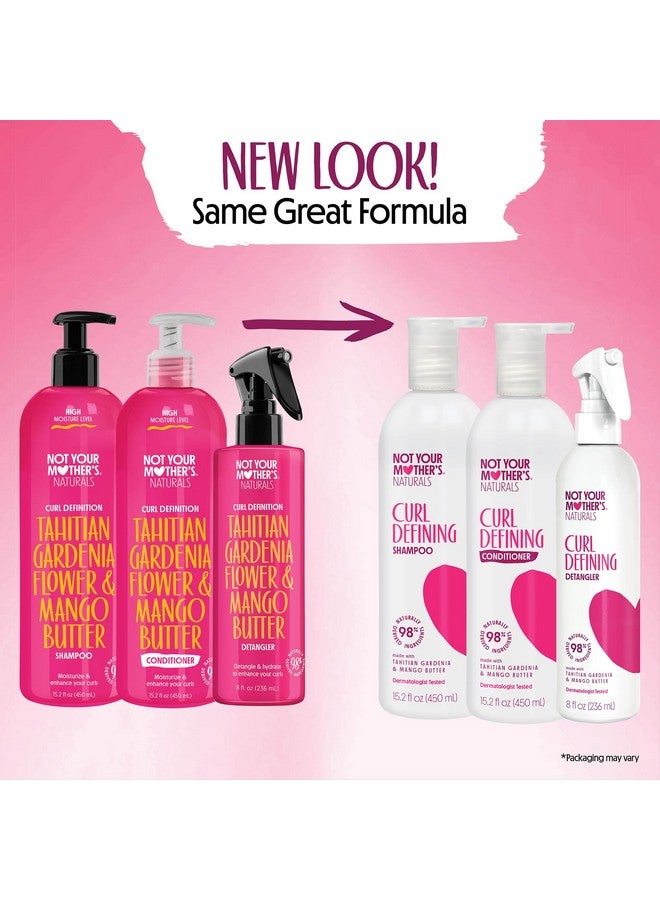 نت يور ماذرز شامبو وبلسم ومزيل تشابك الشعر من نوت يور ماذرز ناتشورالز (عبوة من 3 قطع) - زهرة غاردينيا تاهيتي وزبدة المانجو - Image 2