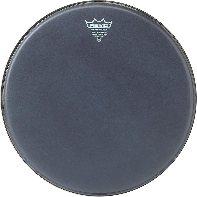 Ambassador Black Suede™ Drumhead, 14"