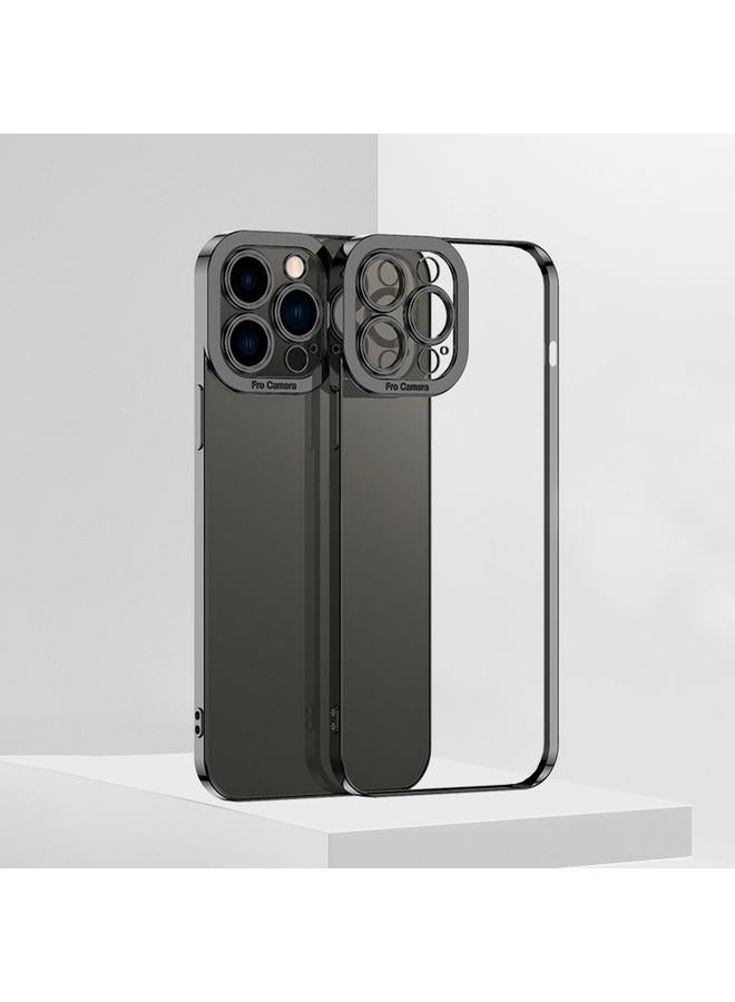 S-TOP Case For iPhone 14 Pro Electroplating High Transparent TPU Phone Case - Image 1