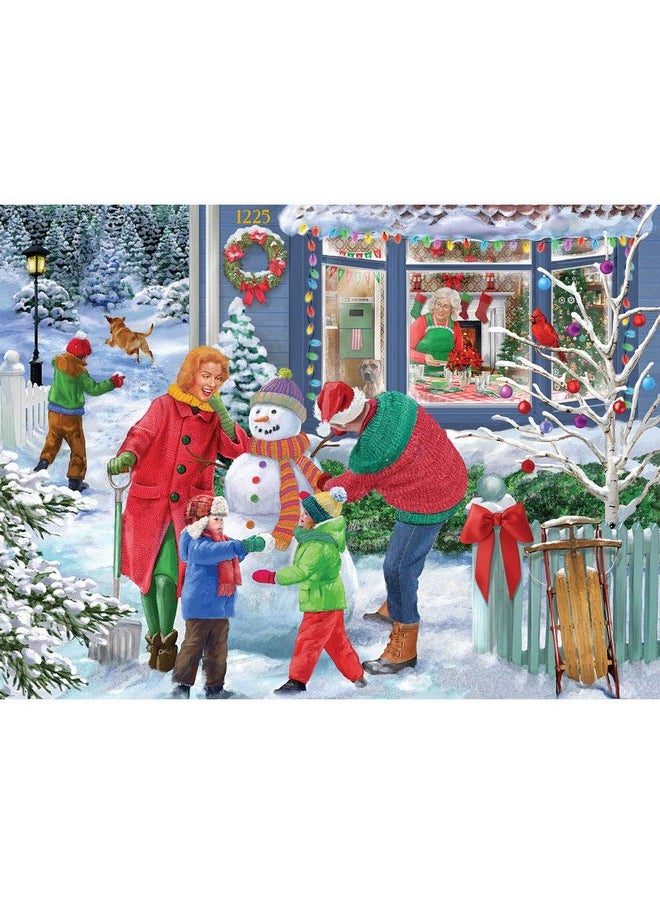 Bits and Pieces Bits and Pieces - Value Set of Three (3) 500 Piece Jigsaw Puzzles for Adults - Each Puzzle Measures 18" x 24" - Home for The Holidays Jigsaws by Artist Bigelow Illustrations  - Image 3