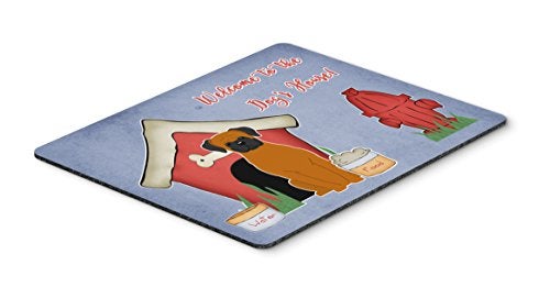 Caroline's Treasures BB2869MP Dog House Collection Fawn Boxer Mouse Pad, Hot Pad or Trivet for Home Office Gaming Working Computers Laptop Mouse Mat,Washable Large Mousepad - Image 5