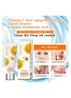 Naturals cibee Vitamin C Anti-Aging Brightening Facial Cleanser Contains Hyaluronic Acid 120gm - pzsku/ZB0B7DCAE55DEE351213DZ/45/_/1722699022/1d08396b-414c-403a-8cb4-73402640df01