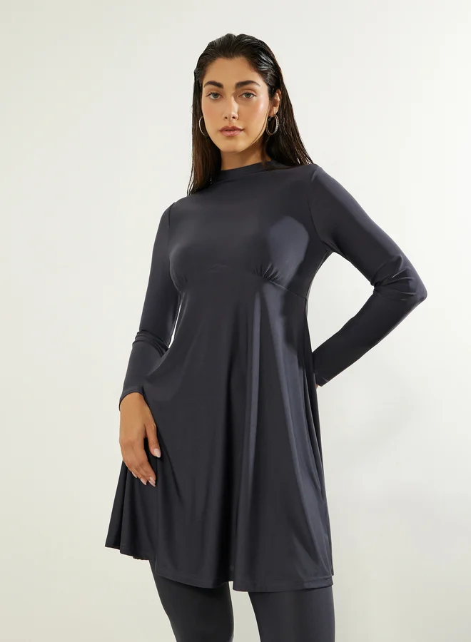 Styli  Pack of 2 - Full Sleeve High Neck Tunic and Leggings Burkini Set for Women | Best Price UAE