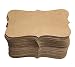 PPAPPAPPIYO Kraft Index Cards 35 x 2 UltraThick 337gsm Ornate Frame Kraft Cardstock Gift Tags Premium Heavyweight CardstockThank You Cards100 Pack - Image 2