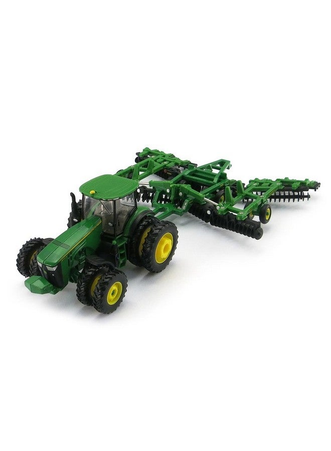 ERTL John Deere 8320R Tractor and Model 637 Disk Set (1:64 Scale) - Image 2