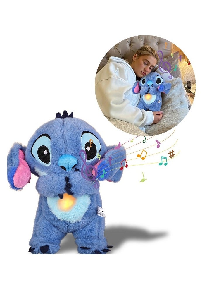 ستيتش دمية كهربائية محشوة بطول 30 سم (STITCH)، دمية موسيقية مريحة للنوم مع آلة مخلب، محشوة بقطن البولي بروبيلين، هدية للأطفال - Image 3