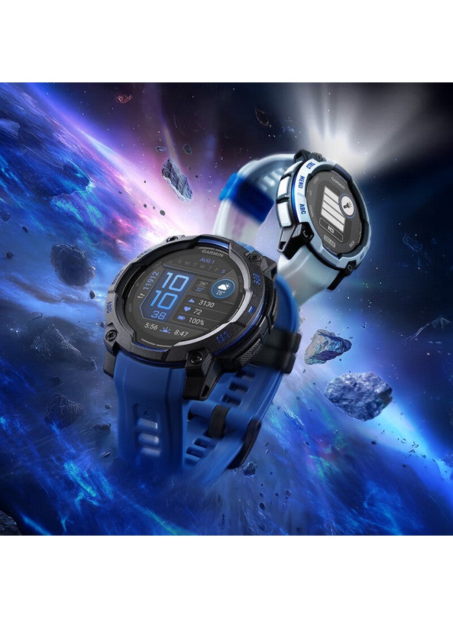 Garmin Instinct 3 Mip Solar Edition Solar White Heart Rate Running Outdoor Sports Watch