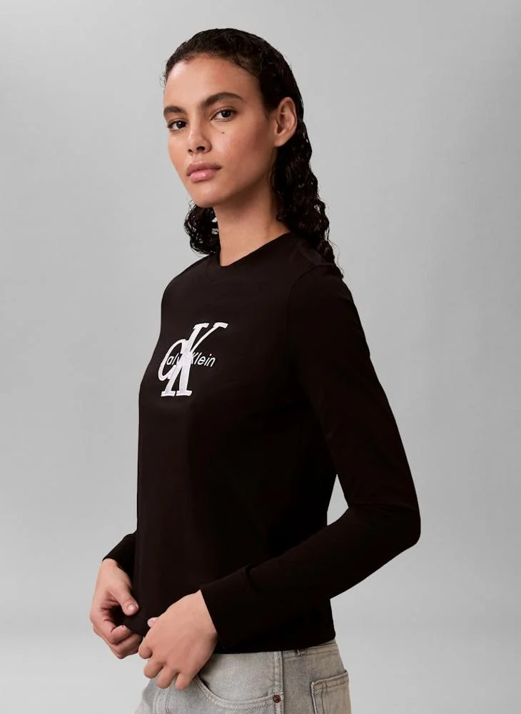 Calvin Klein Jeans  Graphic Crew Neck T-Shirt for Women | Best Price UAE