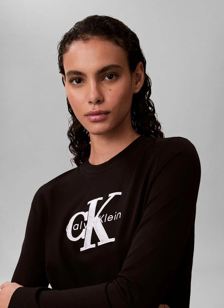 Calvin Klein Jeans  Graphic Crew Neck T-Shirt for Women | Best Price UAE