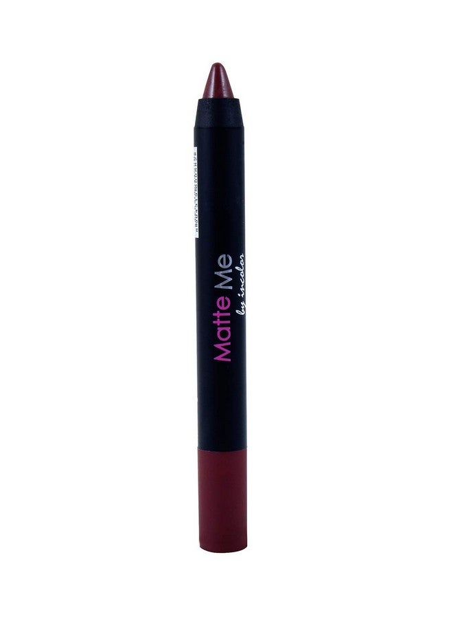 INCOLOR Matte Me Crayon Lipstick, Long Lasting, Waterproof And Smooth Texture Pencil Lipstick For Girl & Women, 2.3G Shade No.7 - Image 5