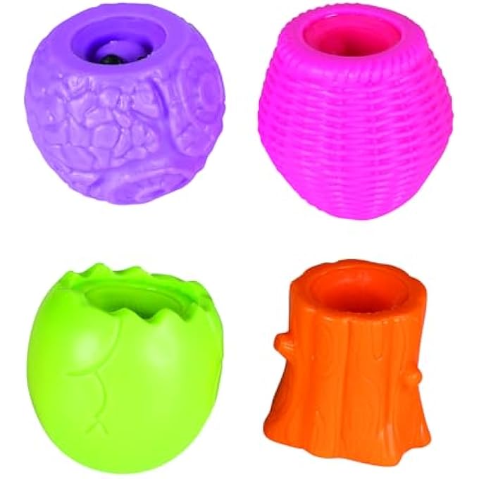 Geddes Raymond Squeeze N Pop Toy (24 Pack) - Squishy Animal Squeeze Toy for Kids - Relaxing Popper Toy - Image 1