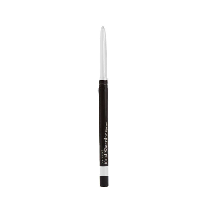 VASANTI Kajal Waterline Eyeliner Pencil  Longlasting Waterproof Smudgeproof Safe for Sensitive Eyes Waterline Eye Liner  Opthalmologist Approved and Tested White Clarifier