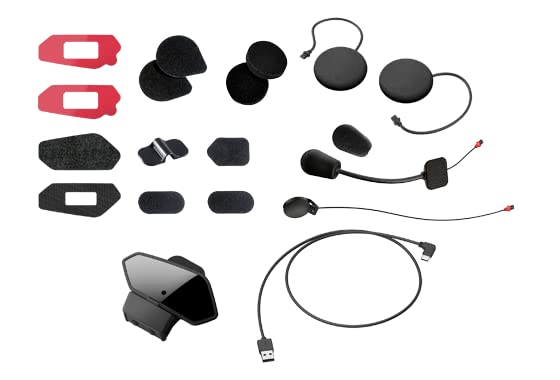 Sena 50R Mounting Accessory Kit with Sound by Harman Kardon Speakers and Mic 50RA0202 Black - Image 3