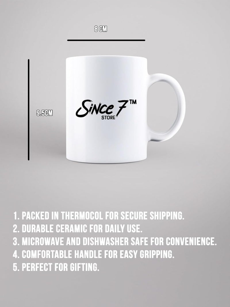 SINCE 7 STORE Love Mug for Partner & Valentine Greeting Card,Husband, Wife, Boyfriend, Girlfriend, Couple - Unique Love Gift - Microwave & Dishwasher Safe Cup - Image 4