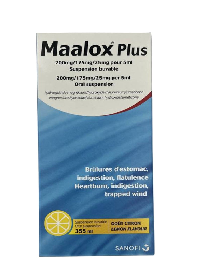 maalox plus Suspension Buvable 355 Ml 