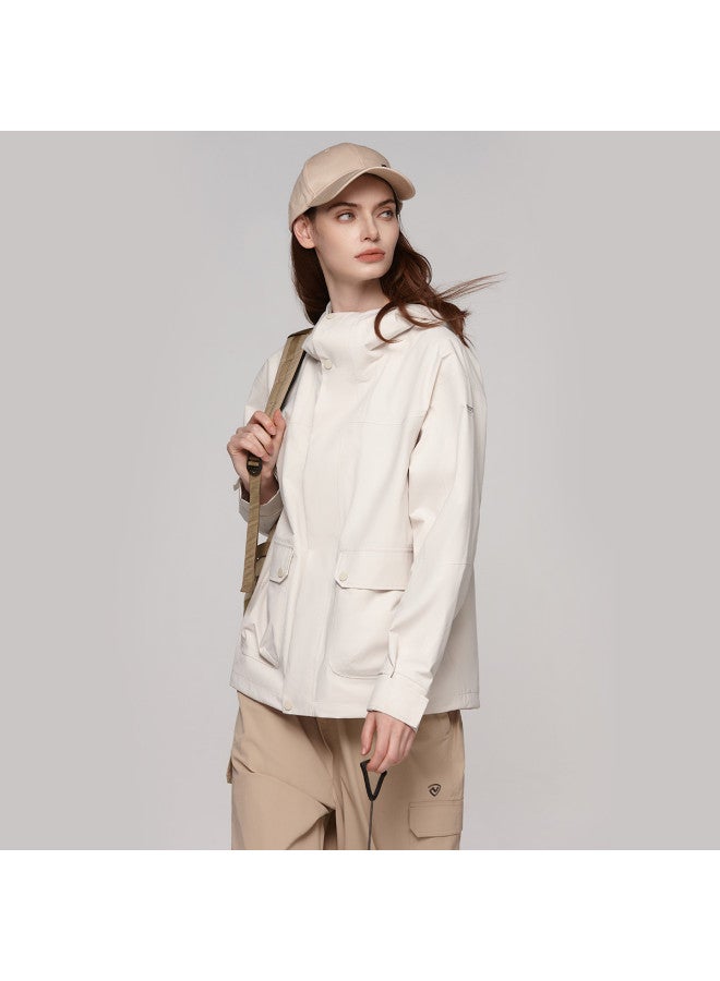 NorthLand Women's Waterproof Windproof Jacket - Outdoor Sports Coat Casual Open Front Top - Image 4