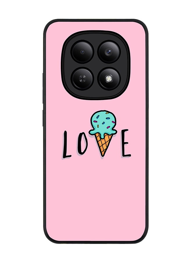 For Xiaomi Redmi Note 15 4G Case,Slim fit Camera Protection, Shockproof Thin Phone cover  - LoveIcecream Cone