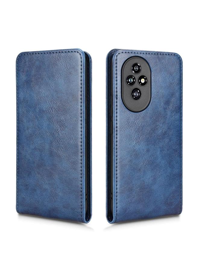 زبون جراب هاتف Honor 200 5G مغناطيسي عمودي من الجلد - Image 2