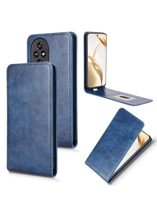 زبون جراب هاتف Honor 200 5G مغناطيسي عمودي من الجلد - Image 1