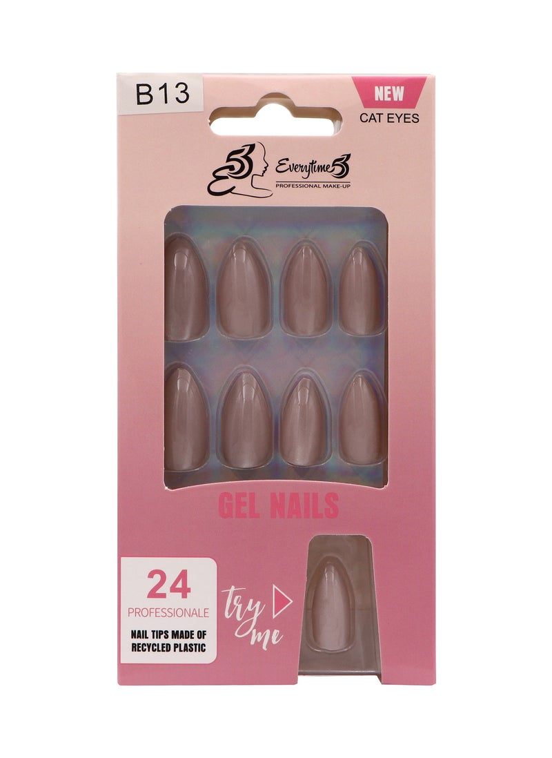 Everytime53 Women's Cateye Gel Nails - B13 - Image 1