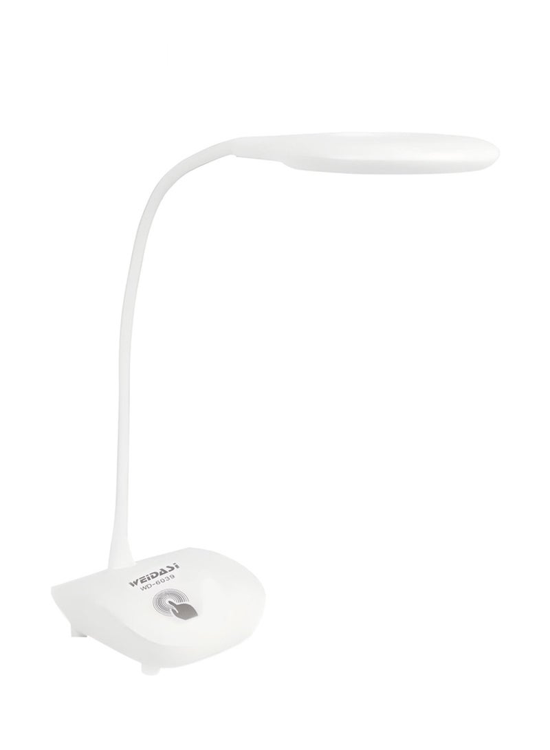 ويداسي مصباح قراءة LED مع تحكم باللمس، مرن للرقبة، شحن USB، 3 مستويات سطوع، للمنزل والمكتب، إضاءة للعناية بالعين WD-6039 - Image 3