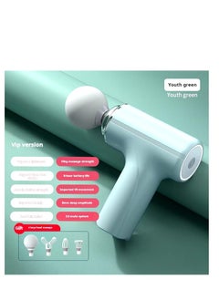 Relax Smart Mini Massage Powerful Fascial Portable Deep Tissue Percussive Muscle Back Head Massager for Pain Relief with 4 Massage Heads, 6 Massage Speeds, High Intensity Vibration Rechargeable.  - Image 3