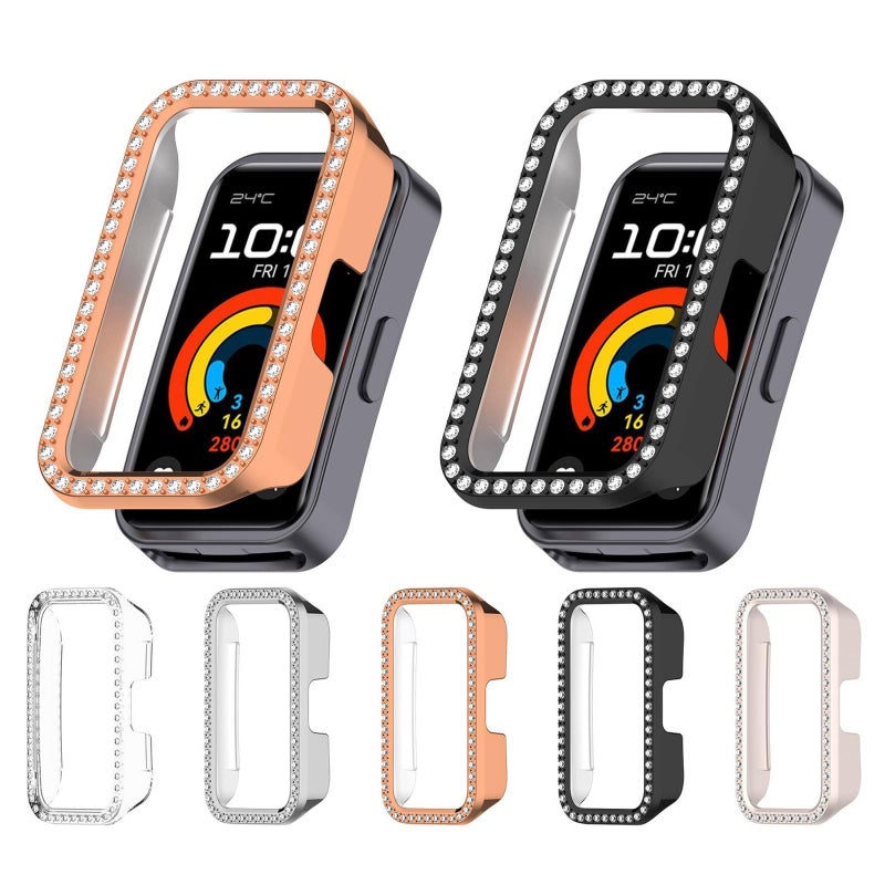 Rose Gold Smartwatch Frame Protector Scratch Watch Case For Watch 10 9 8 Durable Bumper Cover - Image 3