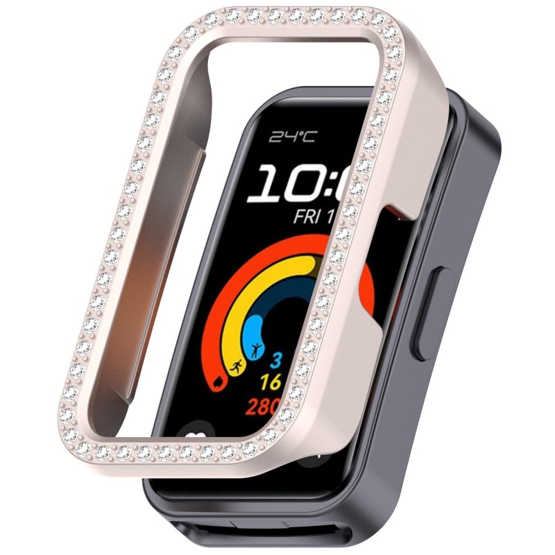 Rose Gold Smartwatch Frame Protector Scratch Watch Case For Watch 10 9 8 Durable Bumper Cover - Image 4