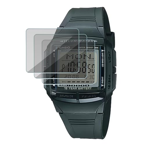 FCS Smart Watch screen guard for Casio DB-360/ DB-36-1AV | Edge to Edge Coverage | Ultrathin 0.33mm 9H anti-shock flexible screen protector (3) - Image 1