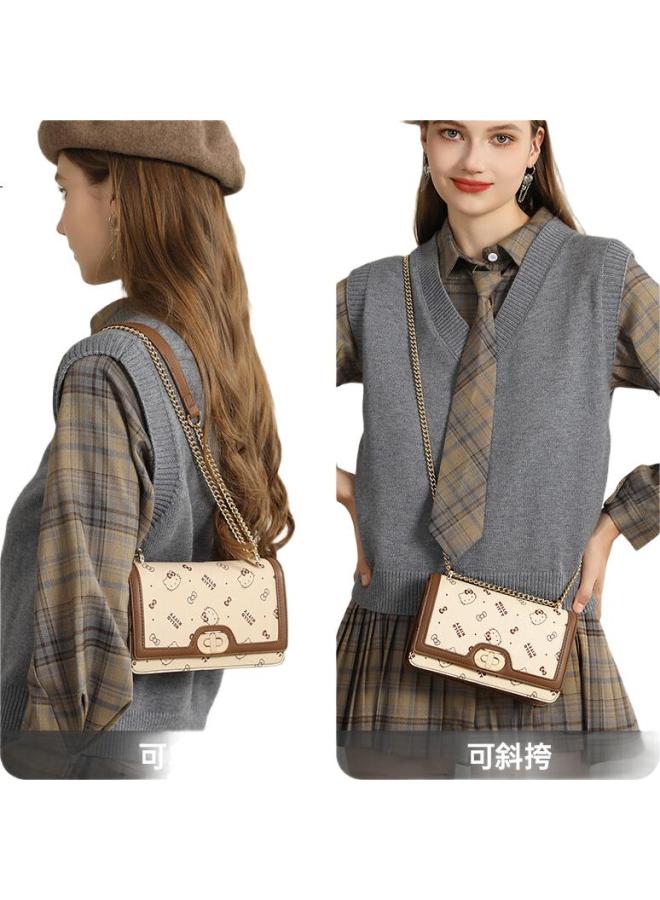 Mesuca X Hello Kitty Women'S Shoulder Crossbody Bag Chain Bag Gift Box Packed Birthday Gift For Girls - Image 3