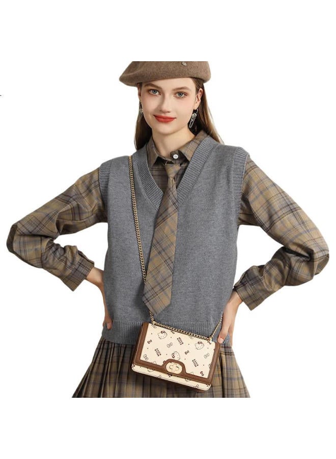 Mesuca X Hello Kitty Women'S Shoulder Crossbody Bag Chain Bag Gift Box Packed Birthday Gift For Girls - Image 2