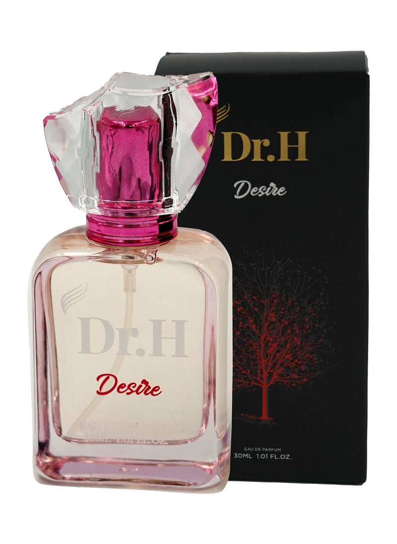 Atlantic Dr H Desire Perfume for Women Paris and French Fragrance 30ml  - Image 2