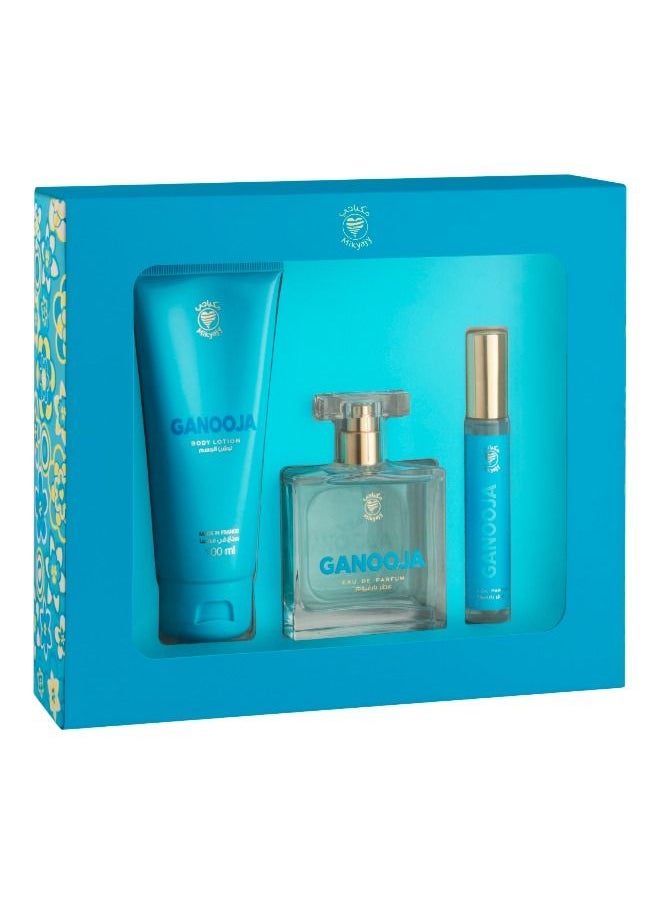 مكياجي - العطور  غنوجة مجموعة عطور 3 قطع - Image 1