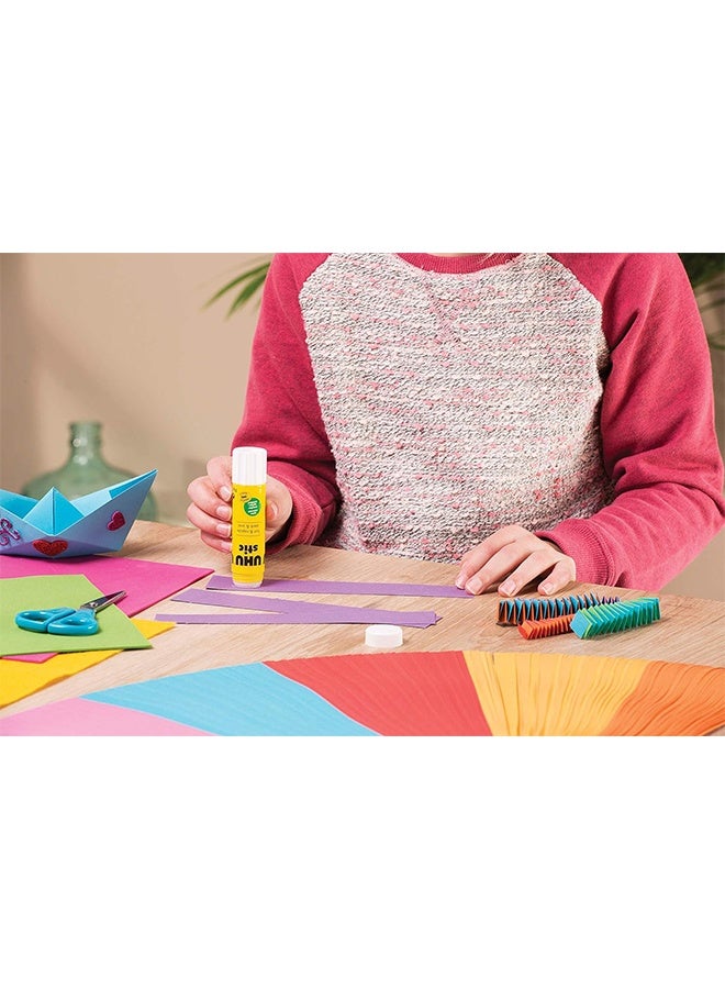 UHU Stic Glue Stick Clear 21g - Glues Strongly, Quickly and Permanently - Image 3