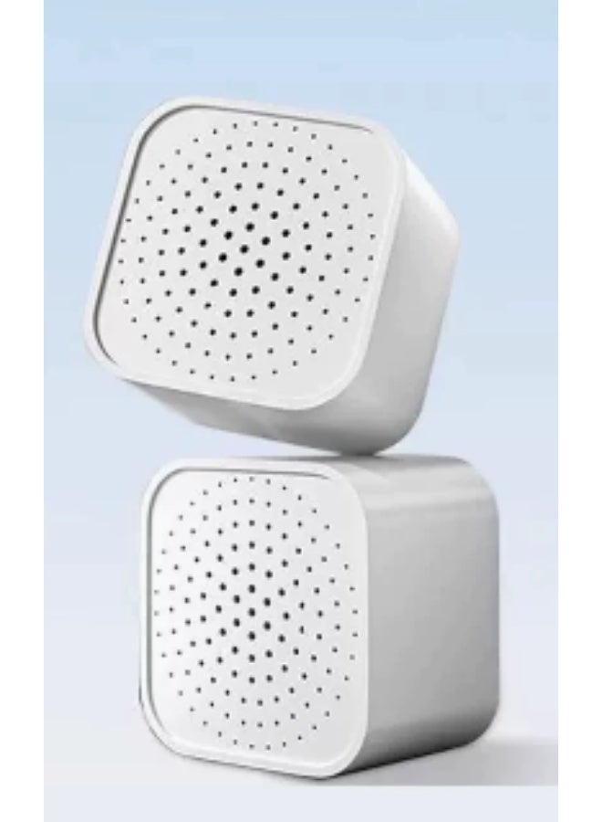 علبة إزالة الروائح للثلاجة 6 قطع | فحم نشط لإزالة الروائح وتقليل الرطوبة | مزيل روائح الثلاجة قابل لإعادة الاستخدام