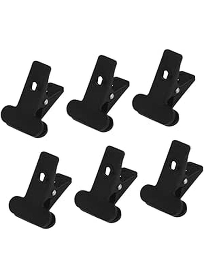 6 Pcs Heavy Duty Nylon Spring Backdrop Clips for Photography Studio Canvas Background Support - Image 1