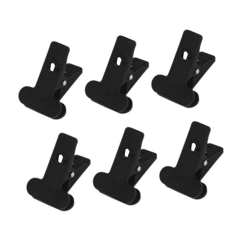 6 Pcs Heavy Duty Nylon Spring Backdrop Clips for Photography Studio Canvas Background Support - Image 2