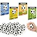 Wondrus Soccer Valentines Day Cards Gifts for Kids School24 Pack Mini Foam Sports Soccer Toys W Class Exchange Cards for Boys GirlsValentine Goodie Bag Stuffers Classroom Games Favors Prizes for Toddlers - Image 2