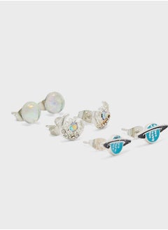 Claires Kids 9 Pack Space Stud Earring  - Image 2