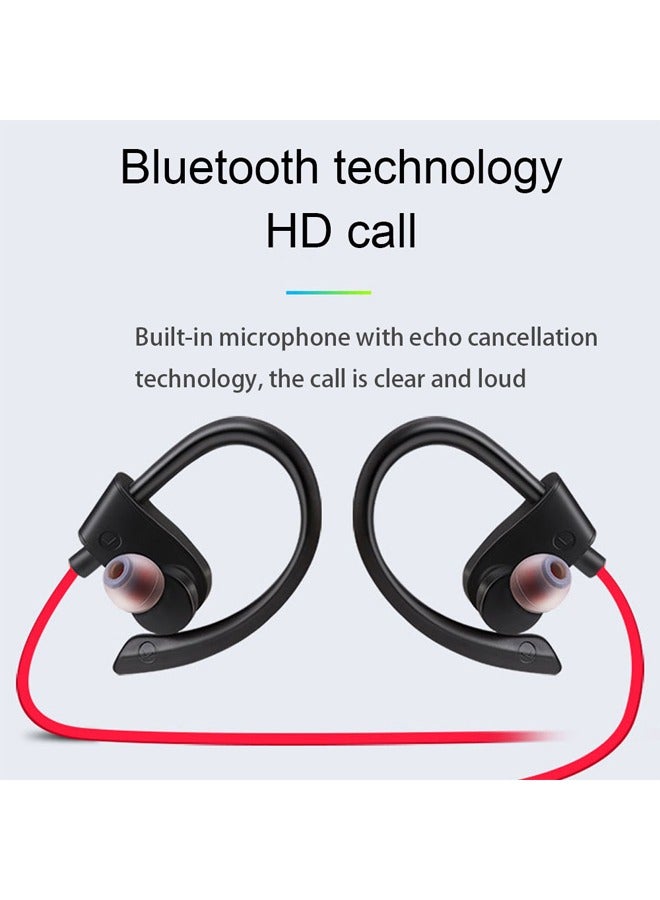 BT-1 Big Horn Sports Hanging Ear Sports Hanging Neck Small Horn Wireless Bluetooth Headset - Image 4